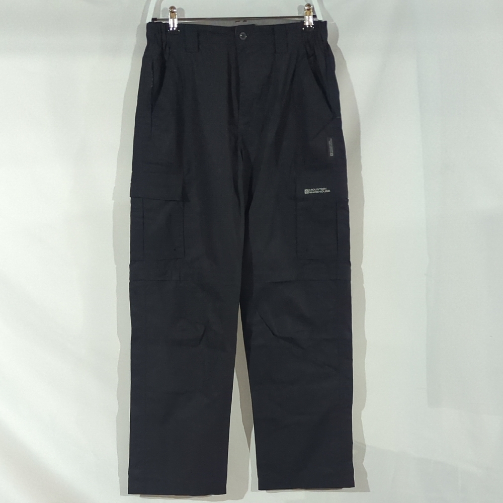 Men's Classic Black Cargo Pants